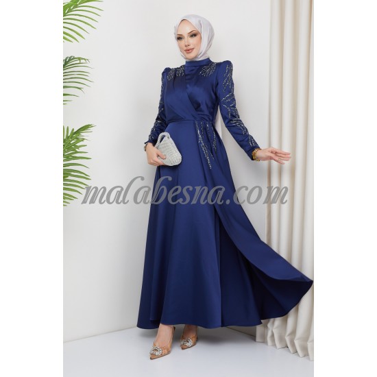 Dress with long skirt attached best sale